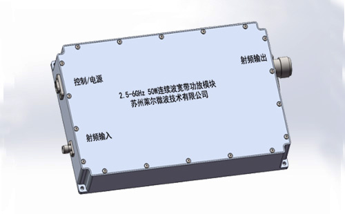50W连续波宽带功放模块
